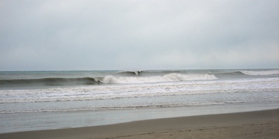 Y las olas en la bahía tenían muy buena pinta